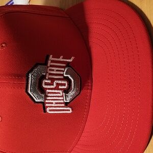 The Ohio State Nike Dri Fit True Vapor fitted (7 3/8) hat.